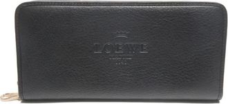 Loewe Portafoglio con zip anni 2000 - Nero