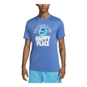 Nike Dri-Fit Happy Place T-Shirt Blue FD0141-456