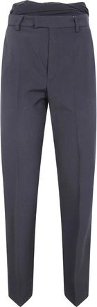 Maison Margiela Dames, Broeken, Zwart, Maat: XS