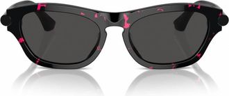 Burberry Dark Grey Irregular Mens Sunglasses BE4430U 412687 55