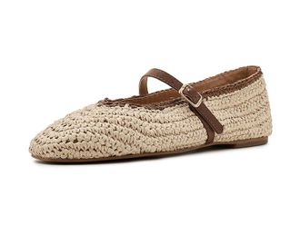 Dune London Haloha Womens Flat Shoes Natural : 41 (US Womens 11) B - Medium, Raffia