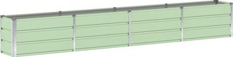 vidaXL Jardinera Verde 320 X 40 X 45 Cm Acero Vidaxl