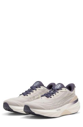 Puma ForeverRun NITRO 3 Running Shoe in Silver Fog/Inky Depths at Nordstrom, Size 11.5