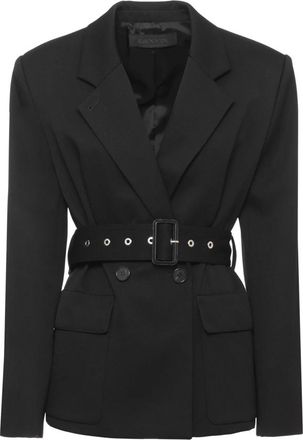 Lanvin Blazers - Dames - Blazers - Zwart - XS - Jassen