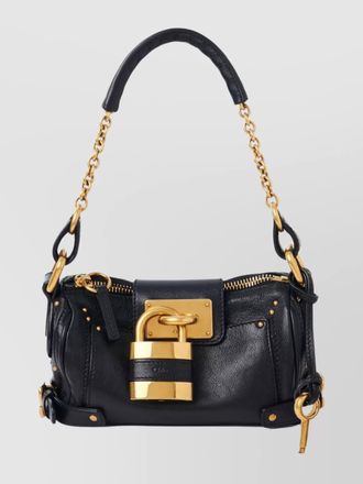 Chlo&eacute; paddington small leather shoulder bag