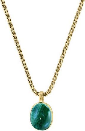 Effy Malachite Pendant Necklace in Green at Nordstrom Rack, Size 24