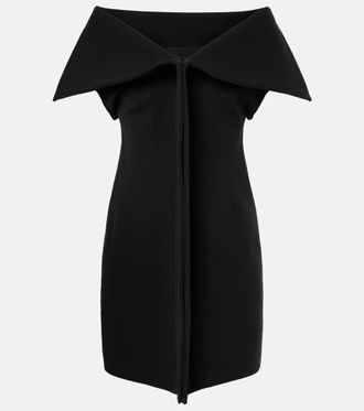 Ferragamo Abito corto con scollo bardot