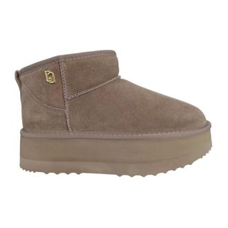 Liu Jo Jane 01 Enkellaars - Dames - Schoenen - Bruin - Maat: 40 EU Leer