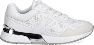 Guess Co Mickay 4G logo-print low-top sneakers - White