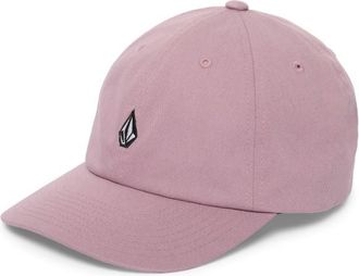 Volcom Full Stone Adj Hat Cap f&uuml;r Herren | rosa