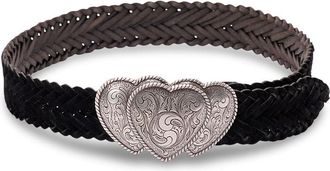 Kate Cate Queen Of Hearts Braided Belt
