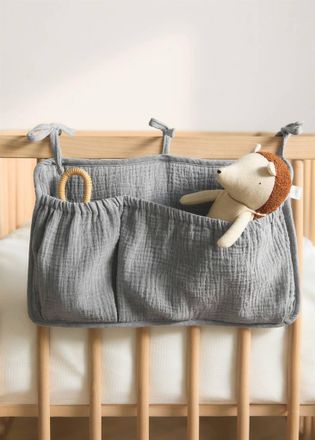 Mango Organizer culla garza di cotone grigio - Home - Taglia unica - MANGO HOME