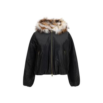 Moose Knuckles Lambskin Leather Womens Jacket