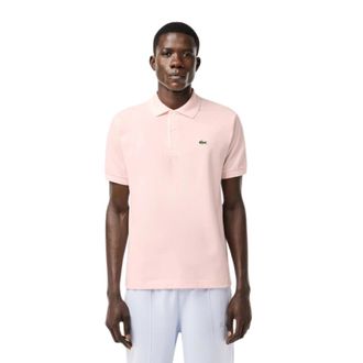 Lacoste Heren, Tops, Roze, Maat: L Katoen