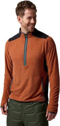 Backcountry Highliner Primaloft Air-Perm Fleece 1/4-Zip - Mens in Sierra/black at Nordstrom, Size Xx-Large
