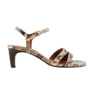 Maison Toufet Schoenen, Dames, Beige, 41 EU, Leer, Sandale Lenny