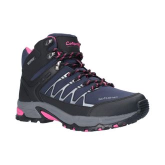 Cotswold Abbeydale Mid Softshell WoMens Navy/Black/Fuchsia Hiking Boots - Size UK 5