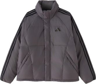 adidas 3S Light Weight Down Jacket Asia Sizing Grey LE4992