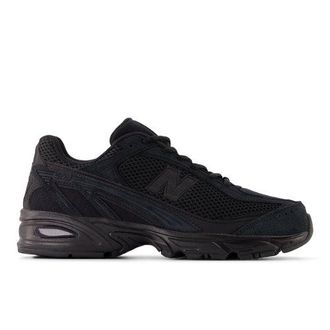 New Balance Unisex 509 en Negro, Gamuza/Malla, Talla 37.5