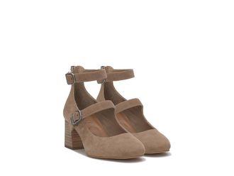 Lucky Brand Cemli High Womens Heels Porcini : 8.5 B - Medium, Leather/Rubber