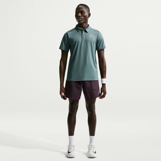 Nike Mens Court Advantage Dri-FIT 6 Tennis Shorts in Red | FZ6913-647