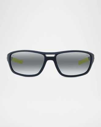 Vuarnet Men & apos;s Racing 01 62MM Oversized Sunglasses