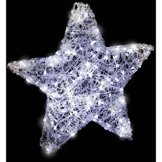 F&eacute;&eacute;ric Lights & Christmas F&eacute;&eacute;ric Lights And Christmas - Luz Estelar De Exterior Blanca Fr&iacute;a H50cm 150 Led + Transformador - Feeric Lights & Christmas