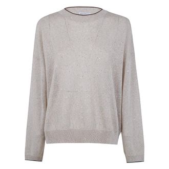 Brunello Cucinelli Mujer, Jerseys, Beige, Talla: L