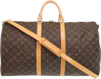 Louis Vuitton Brown Monogram Monogram Boston Bag (Pre-Owned)