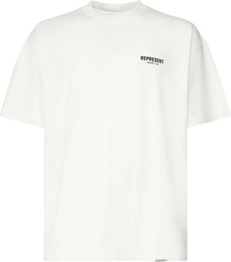 Represent Owners Club T-shirt - Heren - T-shirts - Wit - L - Katoen - Tops
