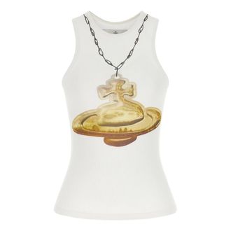 Vivienne Westwood Dames, Tops, Wit, Maat: XS Viscose