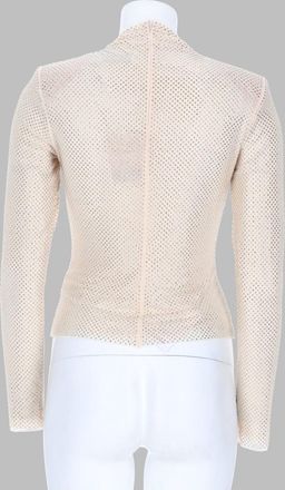 Self Portrait Crystal-Embellished Blouse - Ivory