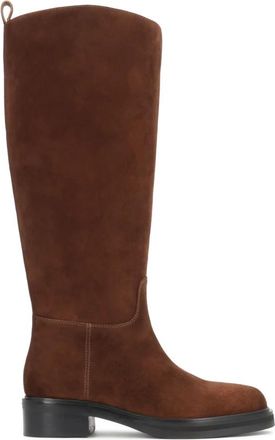 Kazar Schoenen, Dames, Bruin, 41 EU, Su&egrave;de, Hoge Instappers