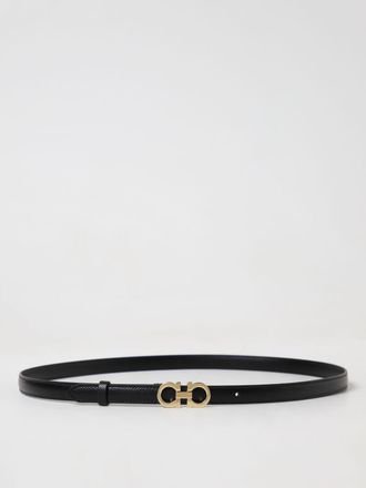 Ferragamo Cintura Gancini Ferragamo in pelle a grana