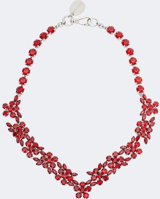 Simone Rocha Collana con cristalli