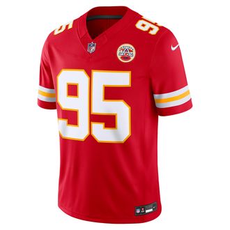 Nike Chris Jones Kansas City Chiefs Nike Mens Dri-FIT NFL Limited Jersey in Red | 37NMKCLH7GF-ZD7