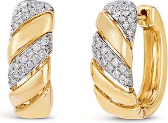 Le Vian Ladies Wrapped In Gold Earrings set in 14K Honey Gold