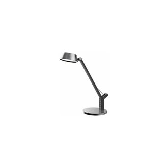 Fabrilamp Fabrilamp - Flexo Goya Niquel/negro 8w 590lm 3000k, 4000k, 6500k Regulable Intensidad Puerto Usb Tactil 40,4x17,1x31,6 Cm
