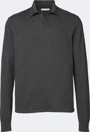 The Row Hilford cashmere polo sweater