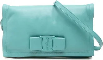 Ferragamo Pre-owned Ferragamo Mini Padded Leather Viva Bow Crossbody Ladies FCIR9OWIL1E5RQT7