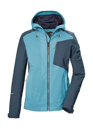 Killtec Outdoorjacke KILLTEC KOS 83 WMN JCKT, Damen, Gr. 36, blau, Obermaterial: 100% Polyester;Futter: 100% Polyester, Jacken Outdoorjacke, Damenjacke: Colou