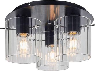 Lucande Lucande - Ceiling Lightdimmable Eirian made of Metal for Living Room & Dining Room