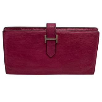 Herm&egrave;s Pink Chevre Leather (Pre-Owned)
