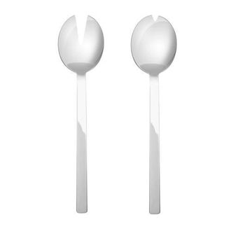 Mepra Stile By Pininfarina Salad Serving Set - 2 Pieces in Ice Silver at Nordstrom