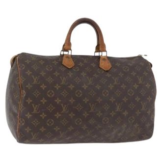 Louis Vuitton Pre-owned Handbags, female, Brown, Size: ONE SIZE Pre-owned Monogram Canvas Hand Bag