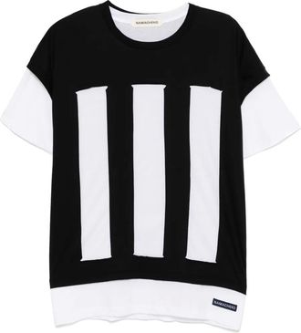 Namacheko T-shirt a strati - Nero