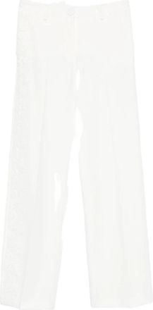 BABYLON Wijde broek - Dames - Wijde Broeken - Wit - L - Broeken
