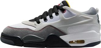 Nike Jordan 4 RM Premium GS Smoke Grey - Dames - Fitnessschoenen - Grijs - 39 EU - Leer - Fitness