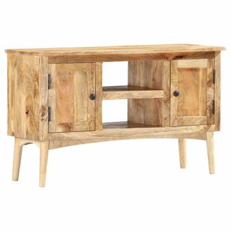 vidaXL Aparador De Madera Maciza De Mango 100x35x60 Cm Vidaxl