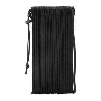 Issey Miyake Cross Body Bags, male, Black, Size: ONE SIZE Dewdrop Pleats Bag
